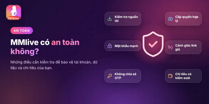 MMlive có an toàn không? Những điều cần biết trước khi sử dụng