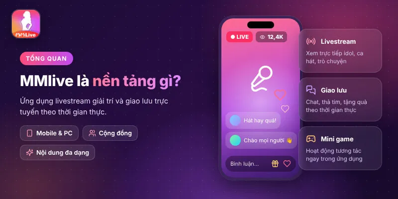 MMlive là gì? Những thông tin cơ bản về nền tảng